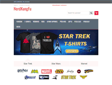 Tablet Screenshot of nerdkungfu.com